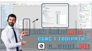 Thủ Thuật Aspire ! | Nhóm Layer Chung Toolpath | Cách Quản Lý Layer Aspire