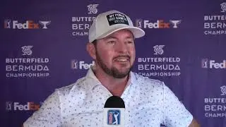 Robert Garrigus Thursday Flash Interview 2023 Buttefield Bermuda Championship