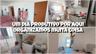 ORGANIZEI A COZINHA | INSTALAMOS O ESPELHO DA SALA E MUITO MAIS | Tayane Silvia 