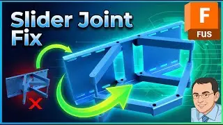 Fixing Slider Joint Problems in Fusion 360 | TV Mount Project