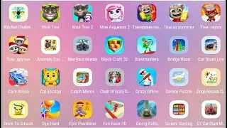 456 Run Challenge,Subway Surf,Western Survival,Hide Ball