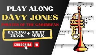 Davy Jones (Pirates of the Caribbean) Play Along on Trumpet