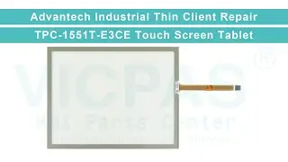 TPC-1551T-E3CE Advantech Industrial Thin Client MMI Touch Screen Panel Replacement