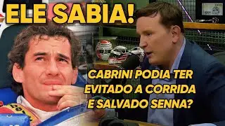 Roberto Cabrini podia impedir a corrida e salvar Senna?