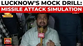 Lucknow: Mock Drill Simulates Missile Attack, Civil Defence Springs into Action