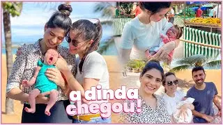 A DINDA CHEGOU! + PASSEIO NA FEIRA E NA PRAIA - Thamy&ecirc; Baseggio
