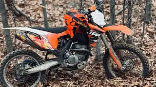 KTM SXF 250 TRAIL RIDE