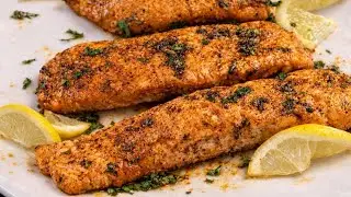 &ldquo;Juicy Baked Salmon with Garlic Fried Rice | Complete Meal Recipe&rdquo;