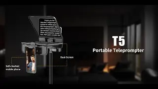 📢 #NewArrival｜Desview T5 Portable Teleprompter