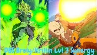 DBS Broly/Krillin Lvl 3 Synergy [DBFZ Tech & Combos]
