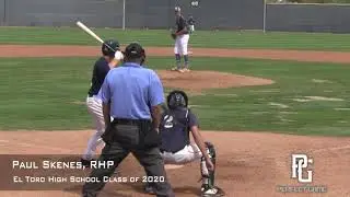 Paul Skenes Prospect Video, RHP, El Toro High School Class of 2020