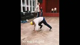 Breakdance Footwork Dictionary 13: 6 steps variations