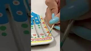 Painting on Spoon? 😱 #spatula #shorts