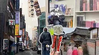 Korea vlog˚ ༘ ೀ⋆｡˚: visiting ,Lotte world,National museum of Korea,seven eleven…₊˚ෆ ‧₊˚🖇️✩ ₊˚🎧⊹ 𖦹