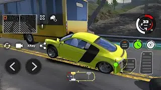 Realistic Satisfying Car Crash - High Speed Cars Collide with Bus | DriveCSX Android Gameplay  🚗💥