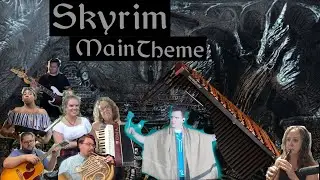 Skyrim Main Theme (Dragonborn) for Marimba (and others!)