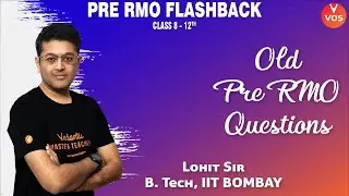 Pre RMO 2019 Questions 1, 2 & 3 | Previous year questions | IOQM | Pre RMO Flashback | VOS