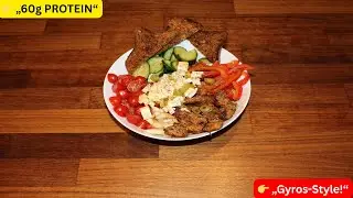 23 #Griechischer #Salat mit #Gyros | High Protein & schnell gemacht 🔥 Jetzt ausprobieren!