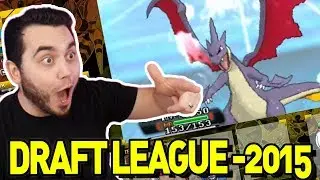 REACTING to my FIRST DRAFT LEAGUE BATTLE!