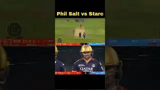 Phil Salt Cooked Mitchell Starc 💀 #tataipl2025 #ipl2025 #cricket