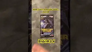 Pack 28 - Sinister Order (SUPER RARE!) #digimon #digimontcg #wargreymon #packopening