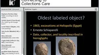 C2C Care course: Collections Management for Smaller Institutions, 3 of 4 (subt&iacute;tulos en espa&ntilde;ol)