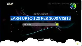 Best Shorten Link | CLKSH | Earn Free Money - 2020