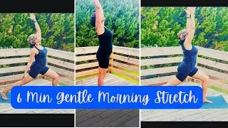 6-Min Gentle Morning Yoga Stretches | Daily Affirmation & Mindful Start #beginneryogaflow #selfcare