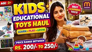 ✨Kids Educational Toys/Games Haul under Budget from Meesho #kidshaul #toys #giftideas #returngifts 