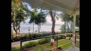 White Feather Resort | Kauncha Dadra and Nagar Haveli | Staycation | Lake side view | Glamping Tent
