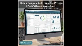 Build a Complete Audit Score Card System in Excel VBA | Dynamic Scoring & Reports