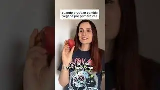 cuando prueban comida vegana por primera vez #shorts #vegan