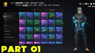 PUBG PC LITE - Inventory Showcase (Part 01)