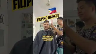 🇵🇭 Getting a hair cut in the Philippines before going back to the UK