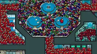 AMONG US, but with 10001 PLAYERS
