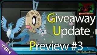 Предварительный просмотр розыгрыша Pokemon X и Y Feebas/Milotic Articuno 3 в Poke-Amph с TheUntitledGameShow