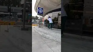 Hold the Metro 🚇 #montreal #canada #metro #skateboarding #shorts