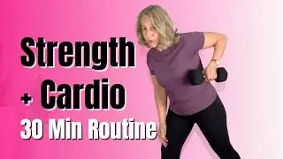 Full Body Strength Workout for Women Over 50 | Dumbbells Only (At Home)