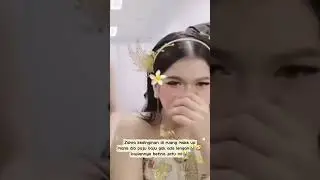 Zahra kasian kedinginan di ruang make up😭 yg lain gak boleh pegang&sup2; zahra🤣 #fypyoutube #da7