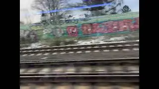 Düsseldorf Hbf-Duisburg Hbf mit Schnee