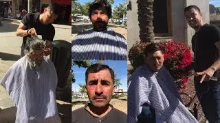 Ariel Figueroa el peluquero que ayuda a indigentes en Nogales y Hermosillo