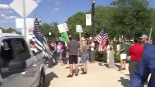 'Freedom Rally' calls for economy to reopen