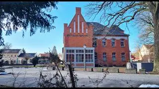 Здание библиотеки,изначально размещался штаб в/ч47280, КПП. Altes Lager 15.02.2026
