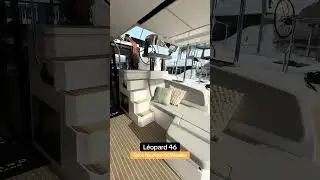 L&eacute;opard 46 sur le Salon Nautique de Marseille #nautisme #voilier #leopard