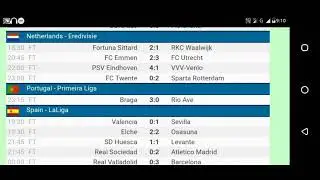 FOOTBALL MATCHES RESULTS || Yesterday Live Score results All Goals & Extended Highlights Preview