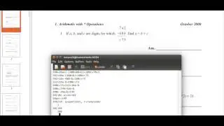 MAML, Arithmetic with * Operations: Finding Digits