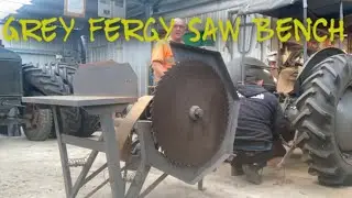Ferguson TEA20 carb clean and saw bench