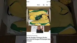 Air Jordan 7 Oregon Ducks Samples
