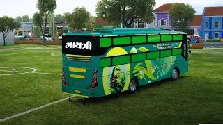 GOING TO GARIYADHAR GAYATRI TRAVELS BUS SIMULATOR INDONESIA GAMEPLAY ll PART 1 ll 10 LIKE TARGET 🔜