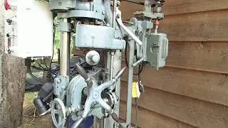 Canady-Otto drill press with Huanyang 3 phase VFD conversion
